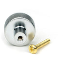 From The Anvil - Brompton Cabinet Knob - 25mm (No rose) - Satin Chrome - 46880 - Choice Handles