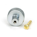 From The Anvil - Brompton Cabinet Knob - 25mm (Square) - Satin Chrome - 46884 - Choice Handles