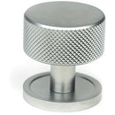 From The Anvil - Brompton Cabinet Knob - 32mm (Plain) - Satin Chrome - 46888 - Choice Handles