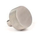 From The Anvil - Brompton Cabinet Knob - 32mm (No rose) - Satin Stainless Steel - 46891 - Choice Handles
