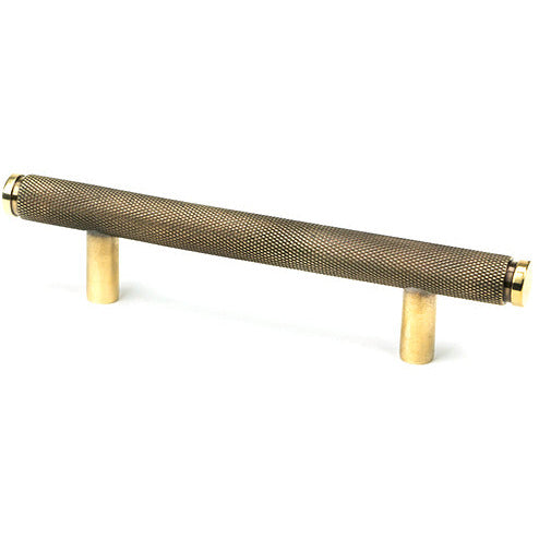 From The Anvil - Full Brompton Pull Handle - Small - Aged Brass - 46894 - Choice Handles