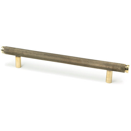 From The Anvil - Full Brompton Pull Handle - Medium - Aged Brass - 46895 - Choice Handles
