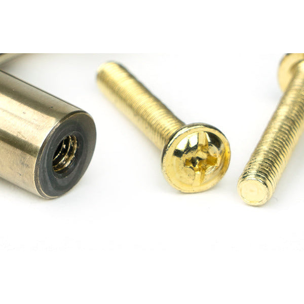 From The Anvil - Full Brompton Pull Handle - Large - Aged Brass - 46896 - Choice Handles