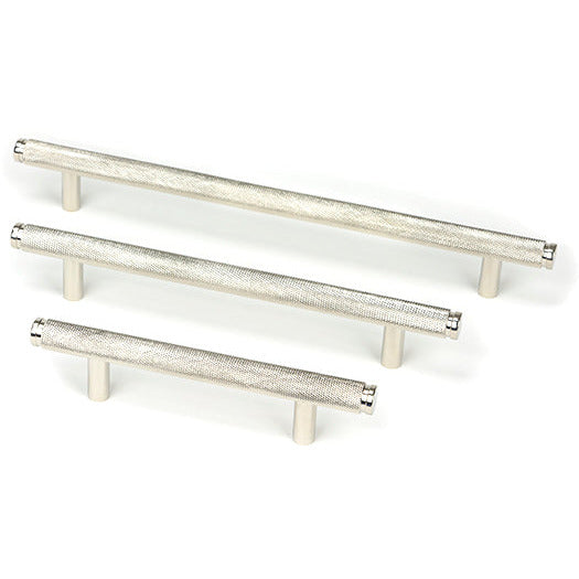 From The Anvil - Full Brompton Pull Handle - Medium - Polished Nickel - 46901 - Choice Handles