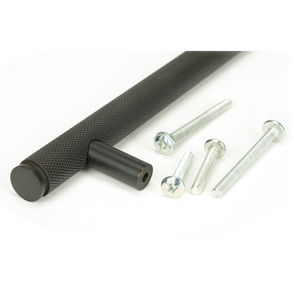 From The Anvil - Full Brompton Pull Handle - Large - Aged Bronze - 46905 - Choice Handles