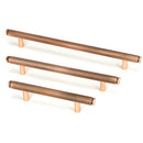 From The Anvil - Full Brompton Pull Handle - Small - Polished Bronze - 46906 - Choice Handles