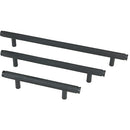From The Anvil - Full Brompton Pull Handle - Medium - Matt Black - 46913 - Choice Handles
