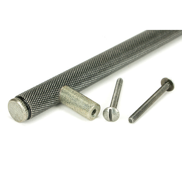 From The Anvil - Full Brompton Pull Handle - Small - Pewter Patina - 46915 - Choice Handles