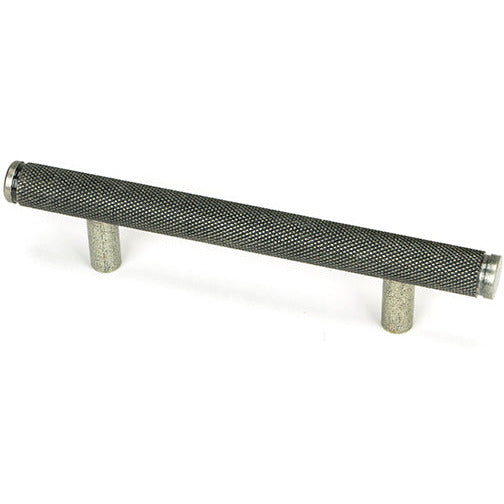 From The Anvil - Full Brompton Pull Handle - Small - Pewter Patina - 46915 - Choice Handles