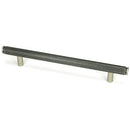 From The Anvil - Full Brompton Pull Handle - Medium - Pewter Patina - 46916 - Choice Handles