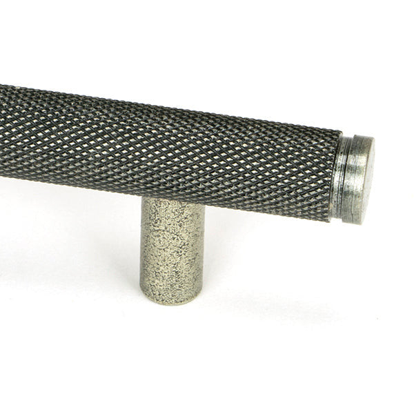From The Anvil - Full Brompton Pull Handle - Large - Pewter Patina - 46917 - Choice Handles