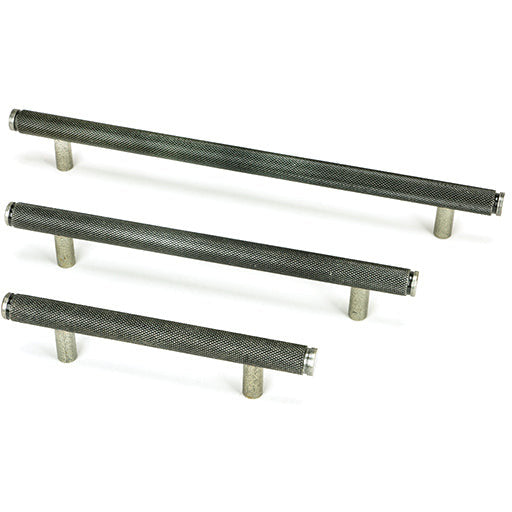 From The Anvil - Full Brompton Pull Handle - Large - Pewter Patina - 46917 - Choice Handles