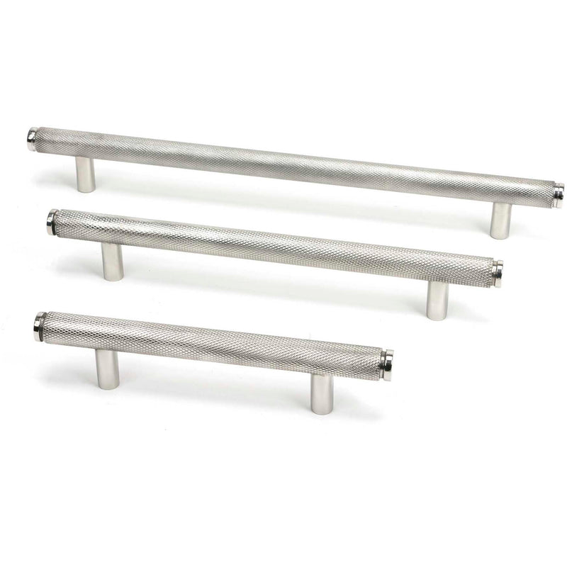 From The Anvil - Full Brompton Pull Handle - Small - Satin Stainless Steel - 46921 - Choice Handles