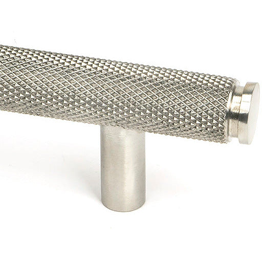 From The Anvil - Full Brompton Pull Handle - Medium - Satin Stainless Steel - 46922 - Choice Handles