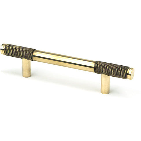 From The Anvil - Half Brompton Pull Handle - Small - Aged Brass - 46924 - Choice Handles