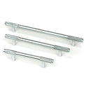 From The Anvil - Half Brompton Pull Handle - Medium - Polished Chrome - 46928 - Choice Handles