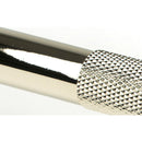 From The Anvil - Half Brompton Pull Handle - Large - Polished Nickel - 46932 - Choice Handles
