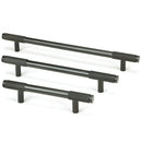 From The Anvil - Half Brompton Pull Handle - Large - Aged Bronze - 46935 - Choice Handles