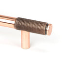 From The Anvil - Half Brompton Pull Handle - Small - Polished Bronze - 46936 - Choice Handles