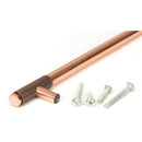 From The Anvil - Half Brompton Pull Handle - Small - Polished Bronze - 46936 - Choice Handles