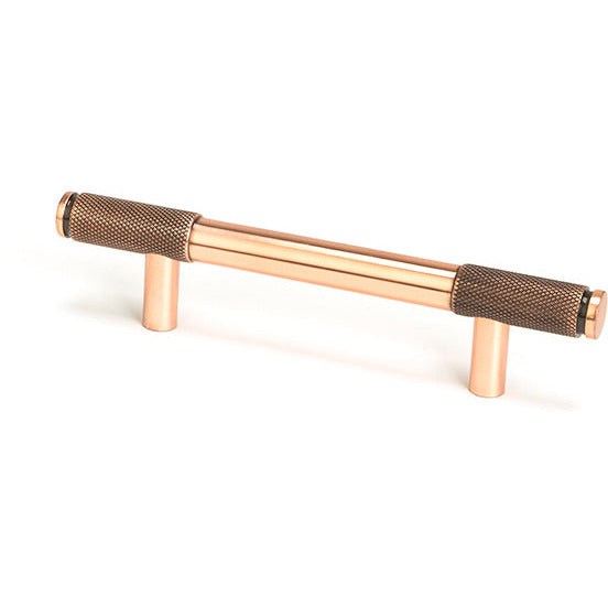 From The Anvil - Half Brompton Pull Handle - Small - Polished Bronze - 46936 - Choice Handles