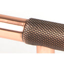 From The Anvil - Half Brompton Pull Handle - Large - Polished Bronze - 46938 - Choice Handles