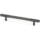 From The Anvil - Half Brompton Pull Handle - Medium - Matt Black - 46943 - Choice Handles