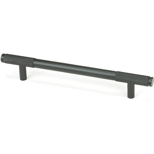 From The Anvil - Half Brompton Pull Handle - Medium - Matt Black - 46943 - Choice Handles