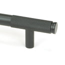 From The Anvil - Half Brompton Pull Handle - Large - Matt Black - 46944 - Choice Handles