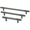 From The Anvil - Half Brompton Pull Handle - Large - Matt Black - 46944 - Choice Handles