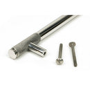 From The Anvil - Half Brompton Pull Handle - Medium - Polished Stainless Steel - 46949 - Choice Handles
