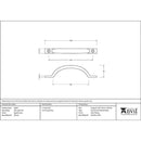 From The Anvil - Sash Eye Lift - Polished Nickel - 46957 - Choice Handles
