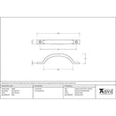 From The Anvil - Sash Eye Lift - Polished Brass - 46960 - Choice Handles