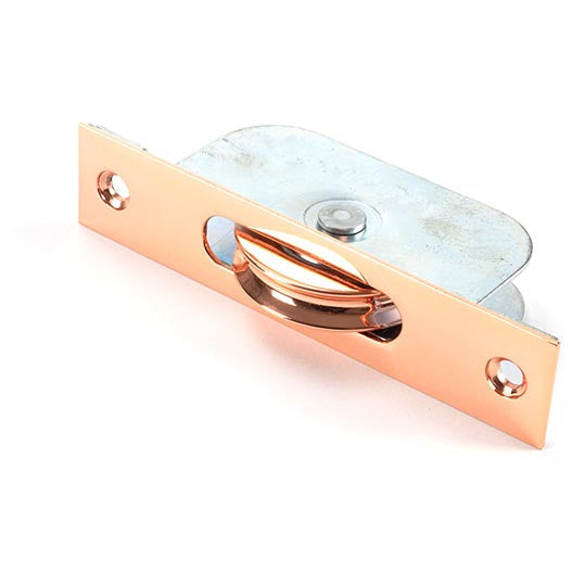 From The Anvil - Square Ended Sash Pulley 75kg - Aged Bronze - 47074 - Choice Handles