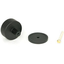 From The Anvil - Brompton Cabinet Knob - 38mm (Plain) - Matt Black - 47084 - Choice Handles