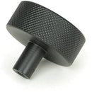 From The Anvil - Brompton Cabinet Knob - 38mm (No rose) - Matt Black - 47085 - Choice Handles