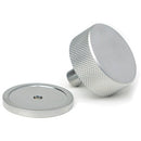 From The Anvil - Brompton Cabinet Knob - 38mm (Plain) - Satin Chrome - 47086 - Choice Handles