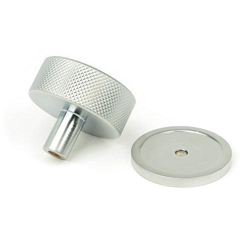 From The Anvil - Brompton Cabinet Knob - 38mm (Plain) - Satin Chrome - 47086 - Choice Handles