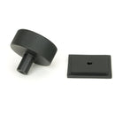 From The Anvil - Brompton Cabinet Knob - 38mm (Square) - Matt Black - 47087 - Choice Handles
