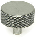 From The Anvil - Brompton Cabinet Knob - 38mm (No rose) - Pewter Patina - 47089 - Choice Handles