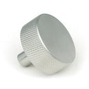 From The Anvil - Brompton Cabinet Knob - 38mm (No rose) - Satin Chrome - 47090 - Choice Handles