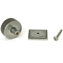 From The Anvil - Brompton Cabinet Knob - 38mm (Square) - Pewter Patina - 47091 - Choice Handles