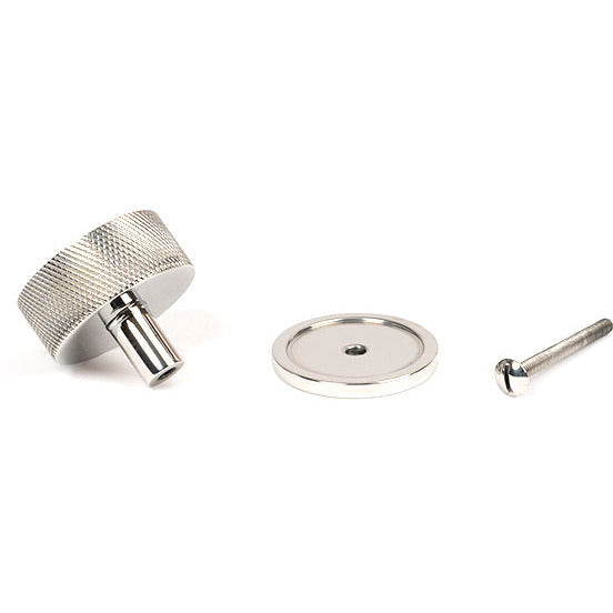 From The Anvil - Brompton Cabinet Knob - 38mm (Plain) - Polished Stainless Steel - 47092 - Choice Handles