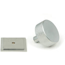 From The Anvil - Brompton Cabinet Knob - 38mm (Square) - Satin Chrome - 47094 - Choice Handles