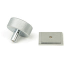 From The Anvil - Brompton Cabinet Knob - 38mm (Square) - Satin Chrome - 47094 - Choice Handles