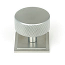 From The Anvil - Brompton Cabinet Knob - 38mm (Square) - Satin Chrome - 47094 - Choice Handles