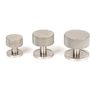 From The Anvil - Brompton Cabinet Knob - 38mm (Plain) - Satin Stainless Steel - 47096 - Choice Handles