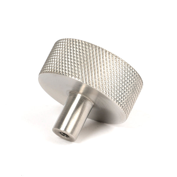 From The Anvil - Brompton Cabinet Knob - 38mm (No rose) - Satin Stainless Steel - 47097 - Choice Handles