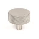From The Anvil - Brompton Cabinet Knob - 38mm (No rose) - Satin Stainless Steel - 47097 - Choice Handles