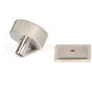 From The Anvil - Brompton Cabinet Knob - 38mm (Square) - Satin Stainless Steel - 47099 - Choice Handles